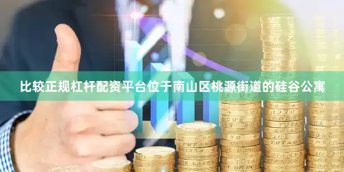 比较正规杠杆配资平台位于南山区桃源街道的硅谷公寓